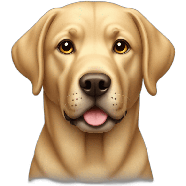 Labrador dog emoji