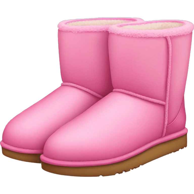 Pink uggs shoes  emoji