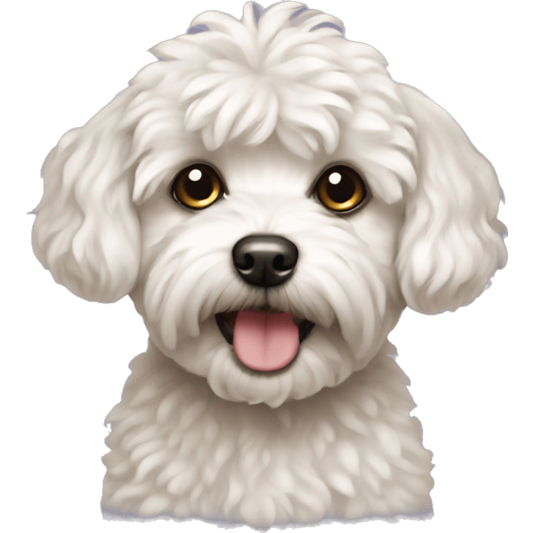 Maltipoo dog emoji