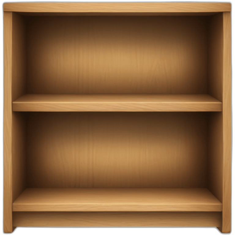 small wooden shelf emoji