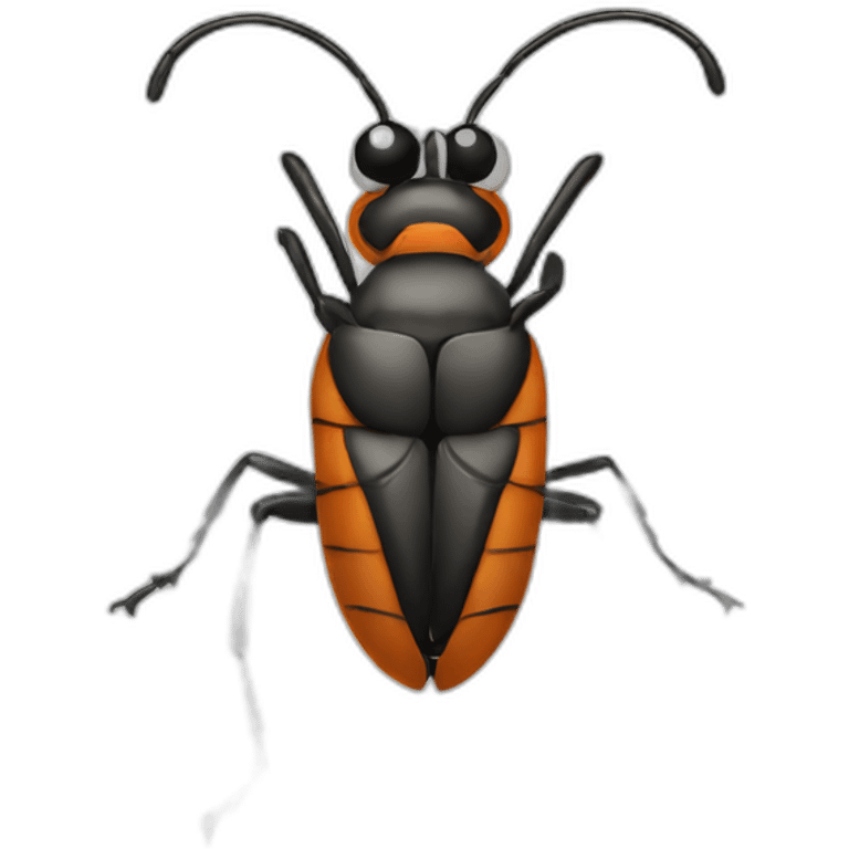 goofy looking bug] emoji