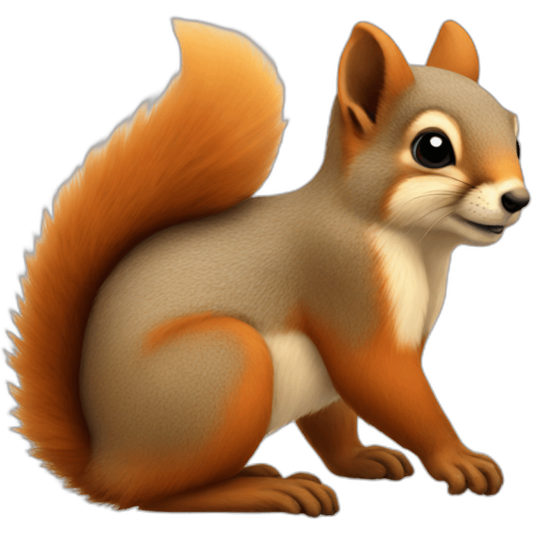 Fox Squirrel emoji