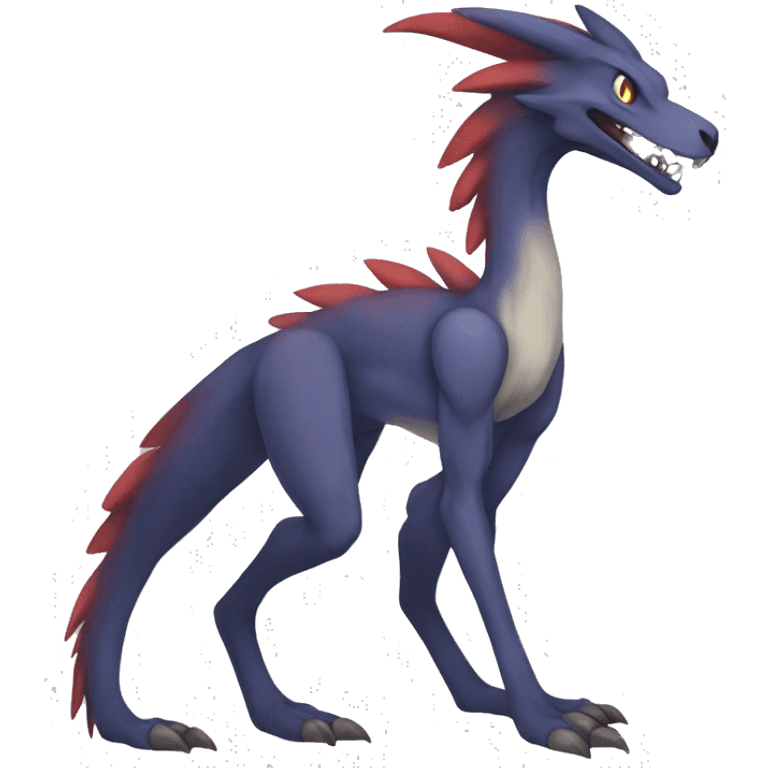 Lombax-Sergal-Vernid-Fakemon full body emoji