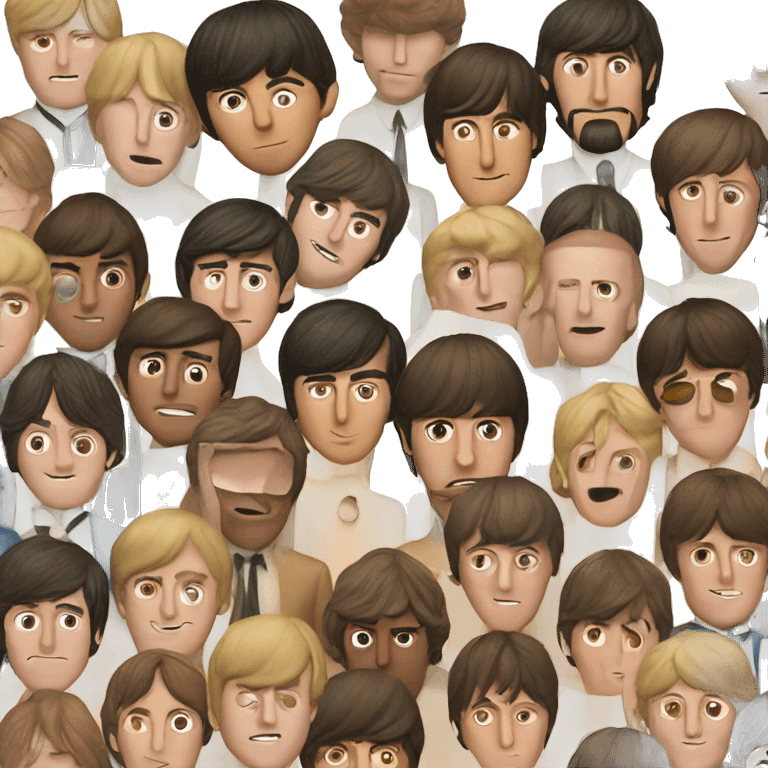 the Beatles Birthday song emoji