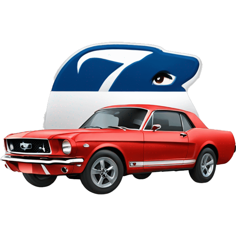 Logo ford mustang emoji