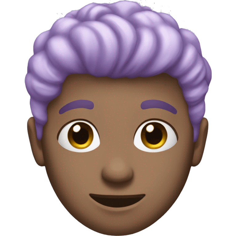 Pastel purple lavender emoji