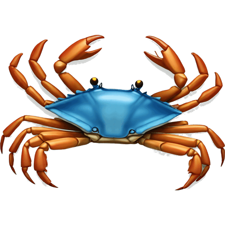 Blue crab emoji