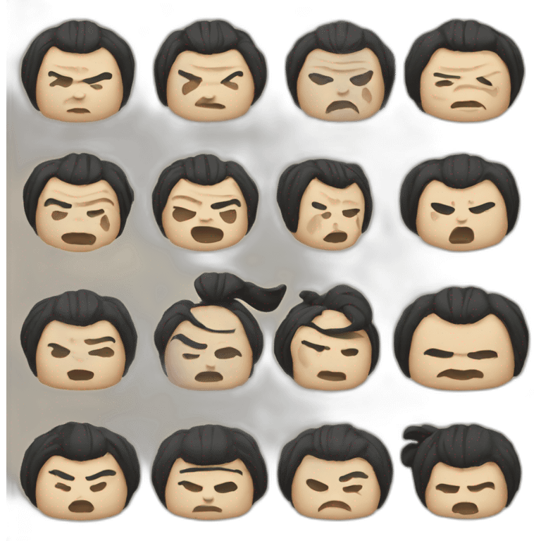 Japanese sumo wrestler emoji