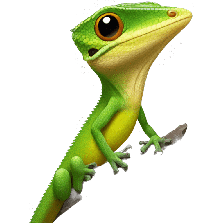 Puerto Rican Crested Anole  emoji