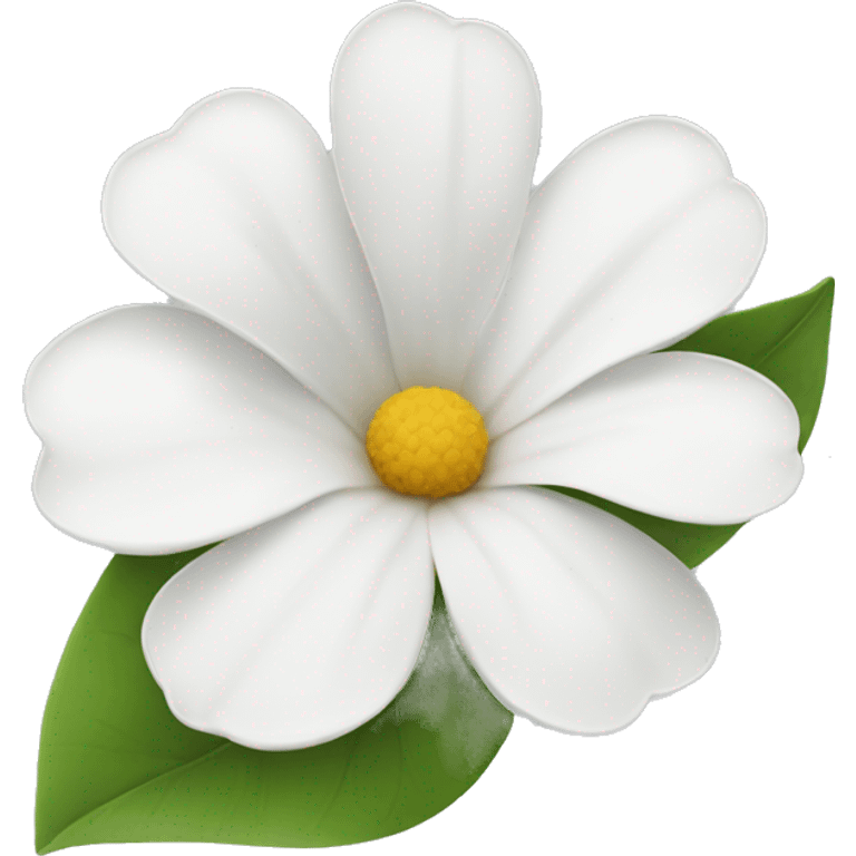 white flower emoji