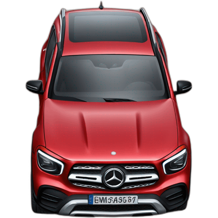 Red Mercedes glb 35 emoji