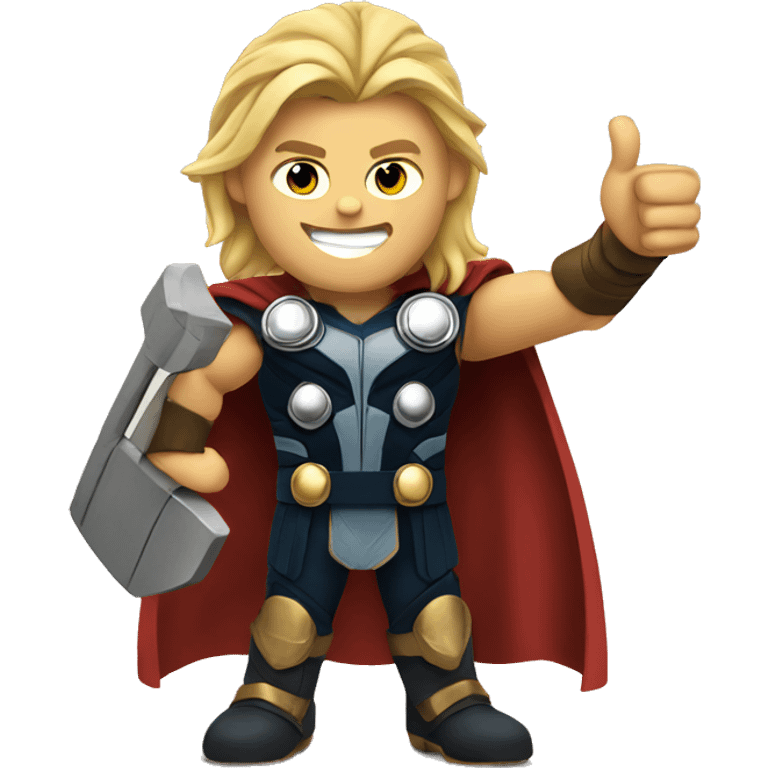 Thor giving a thumbs up  emoji