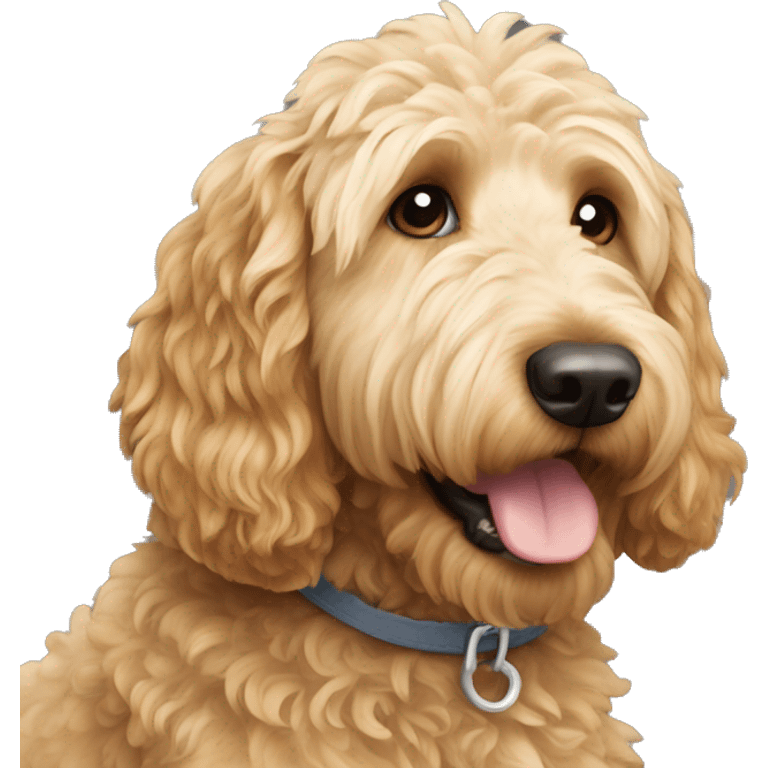 Goldendoodle emoji