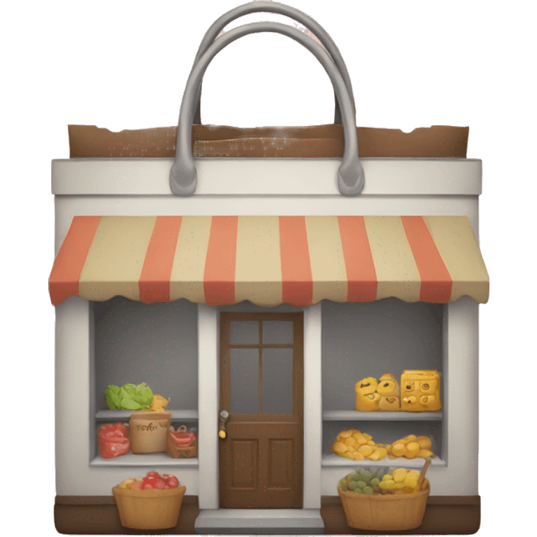 shop bag emoji