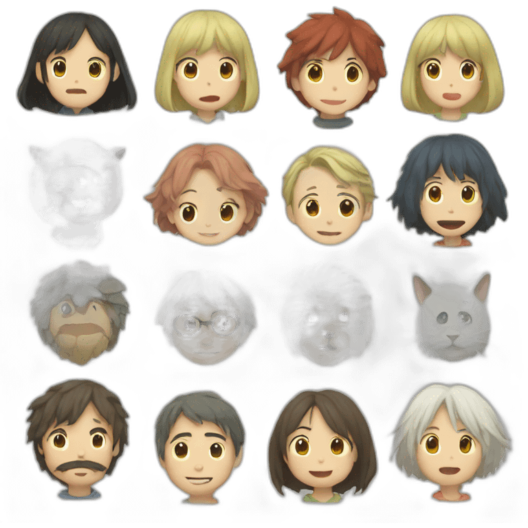 Studio ghibli emoji