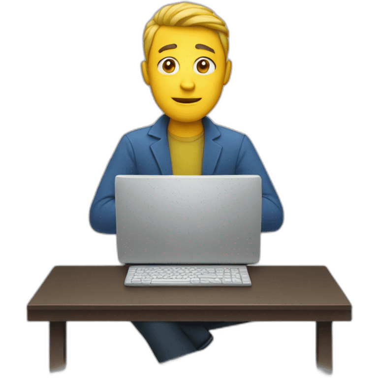 person with computer emoji