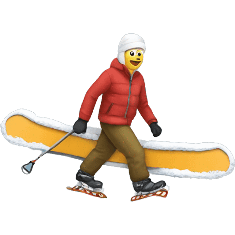 Cape breton snow shoeing emoji