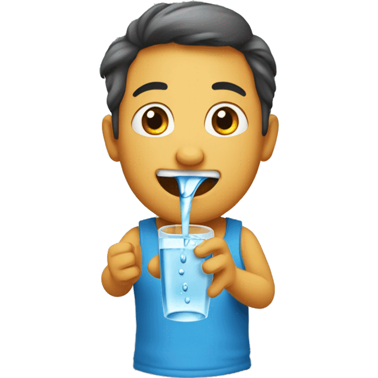 Water Drinker
 emoji