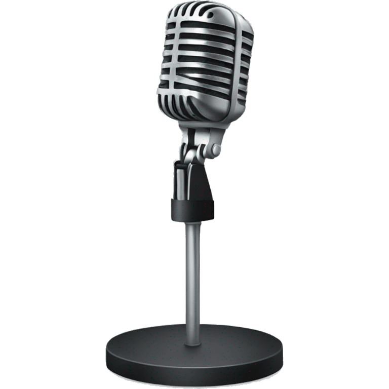 microphone stand emoji