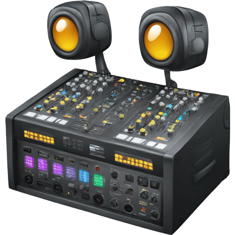 a dj mixer emoji