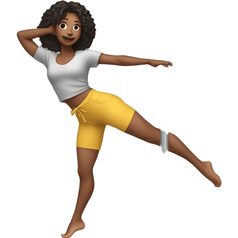 pole move woman emoji