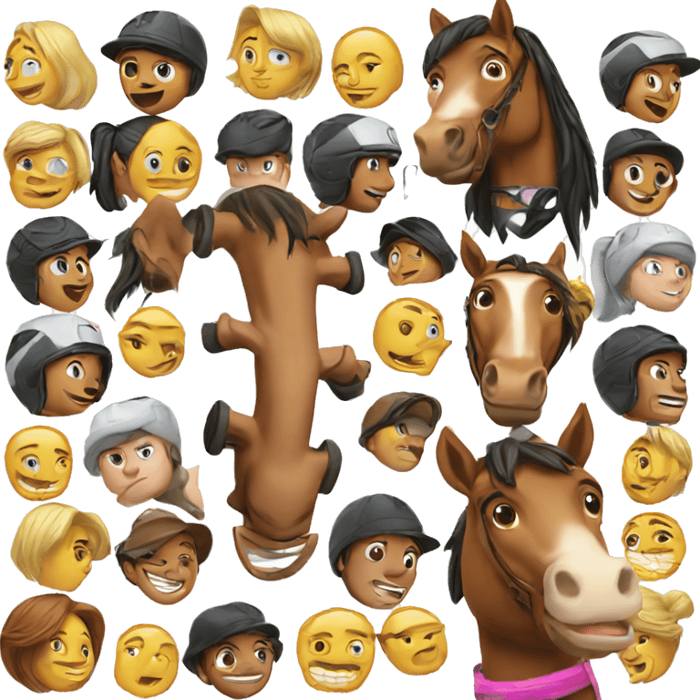 Horse winner emoji