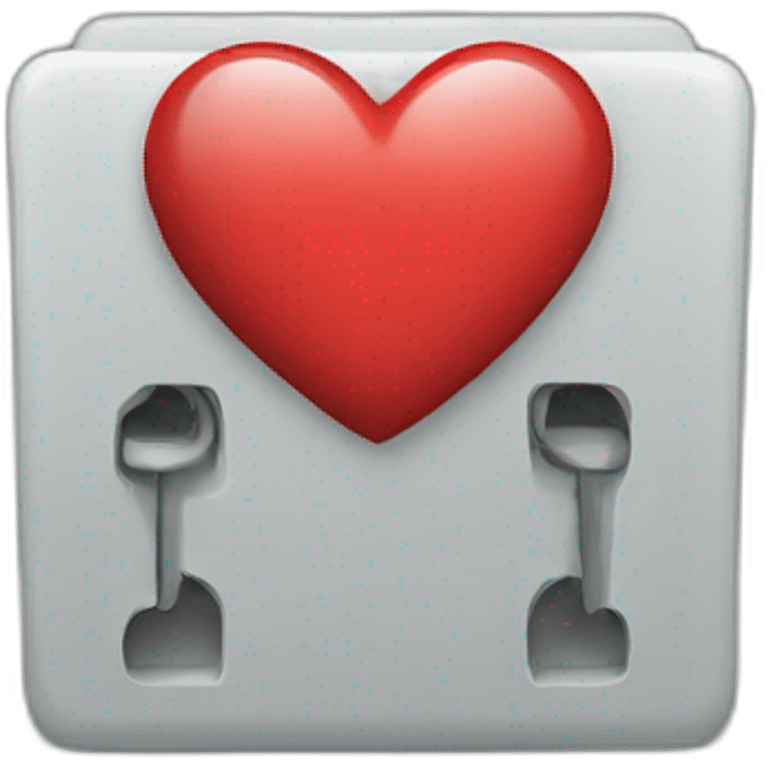 database with heart emoji