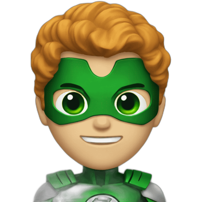 green lantern red emoji