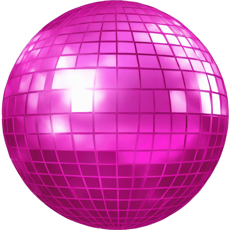 disco ball pink emoji