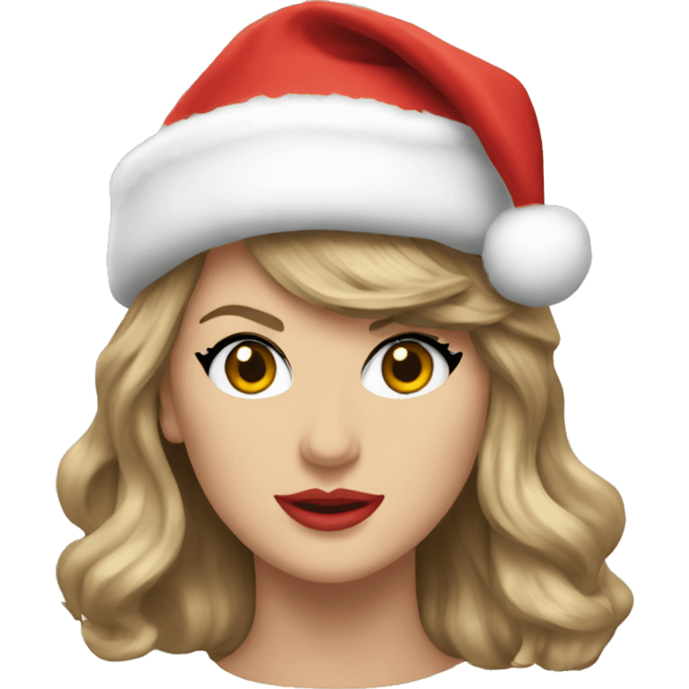 Taylor swift Christmas emoji