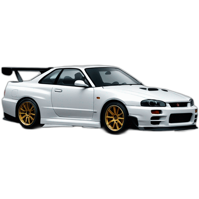 Skyline gtr 34 emoji