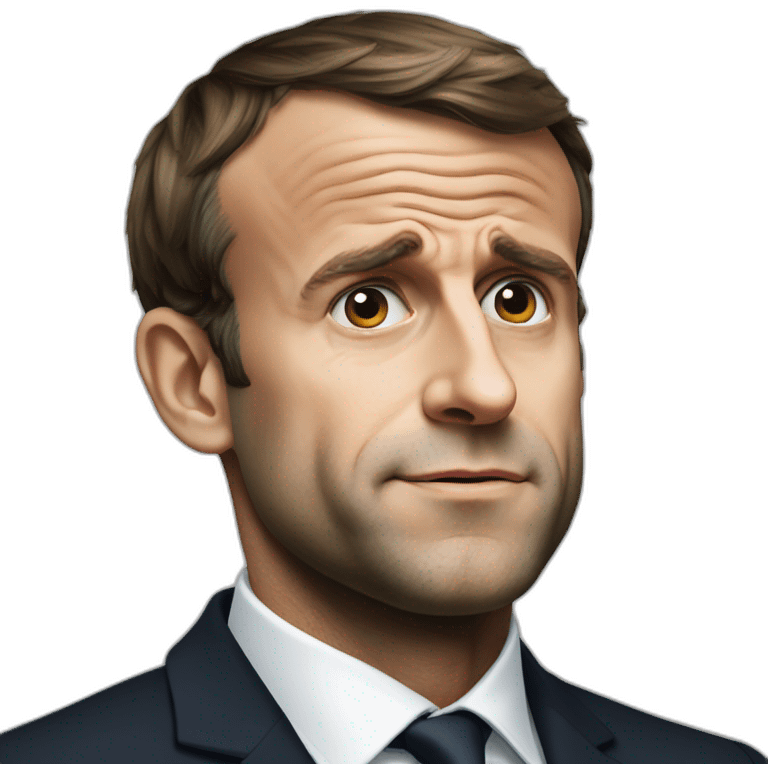 Very Poor Emmanuel Macron emoji