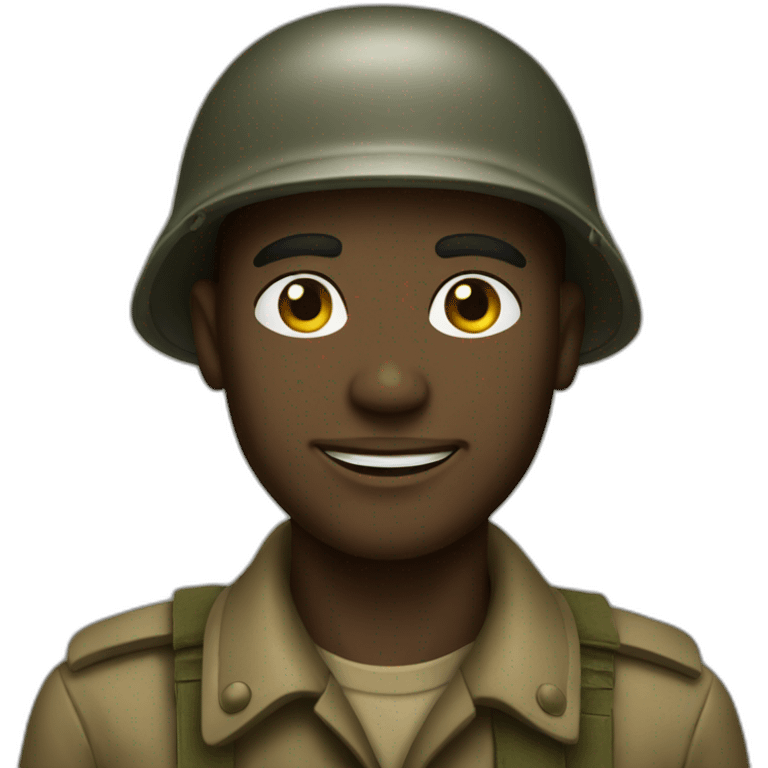 WWII soldier emoji