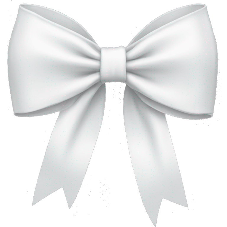 white bow emoji