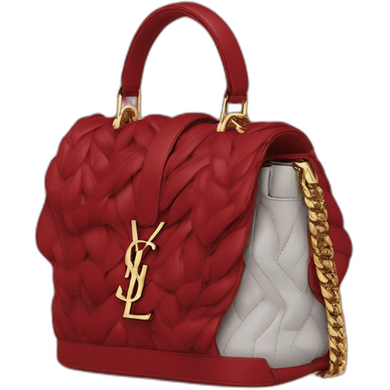 Saint Laurent bag emoji