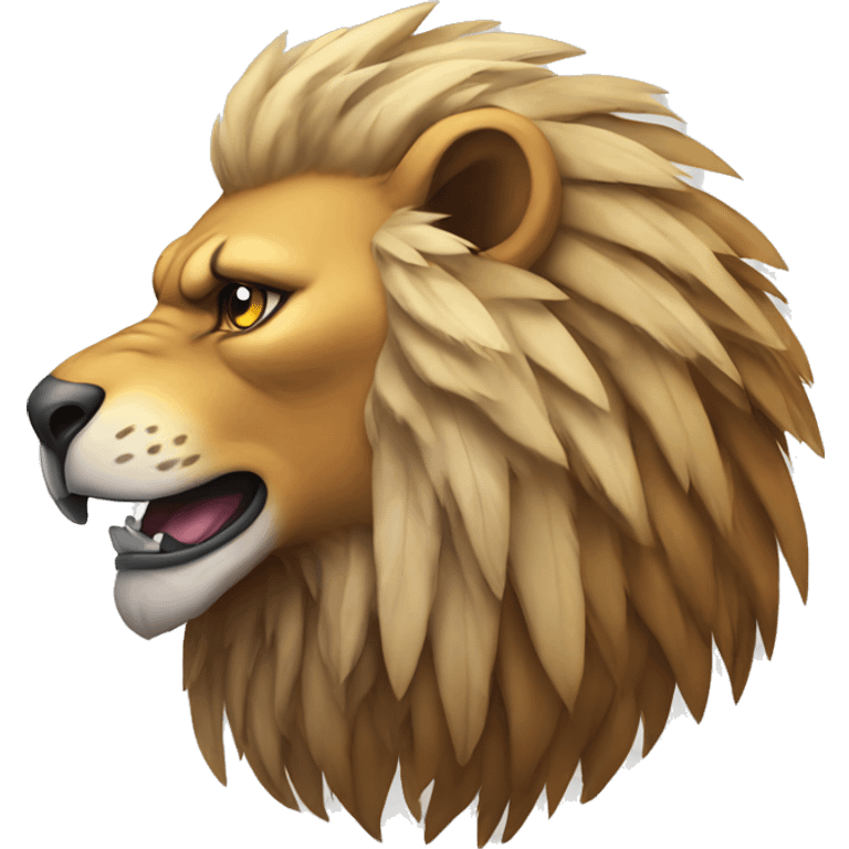 eagle lion emoji