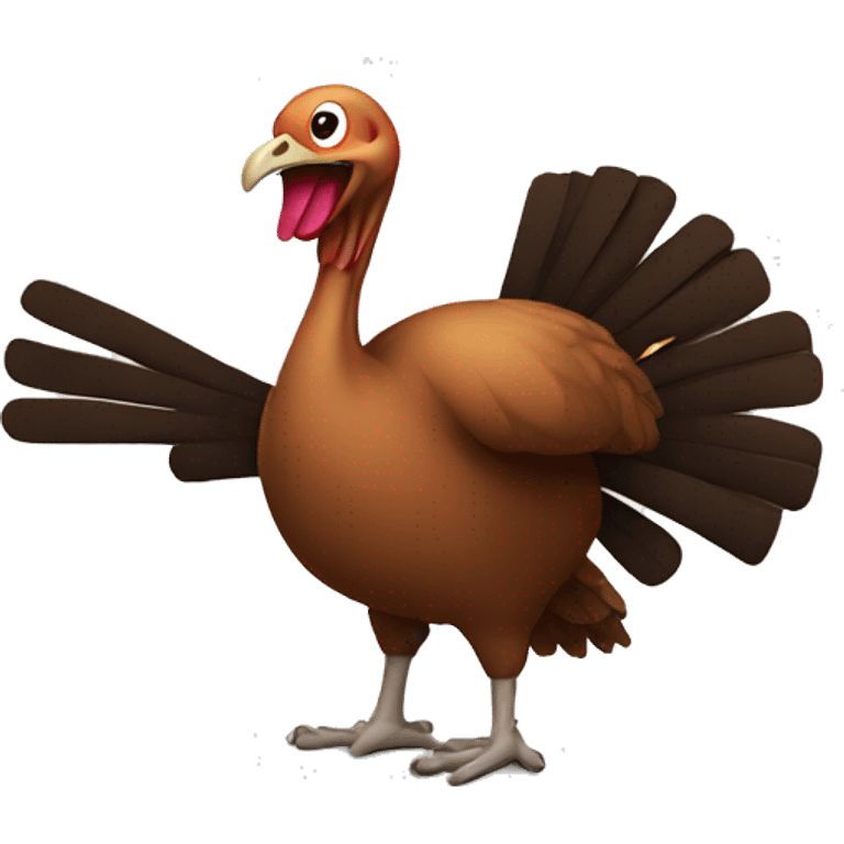 Turkey dancing emoji