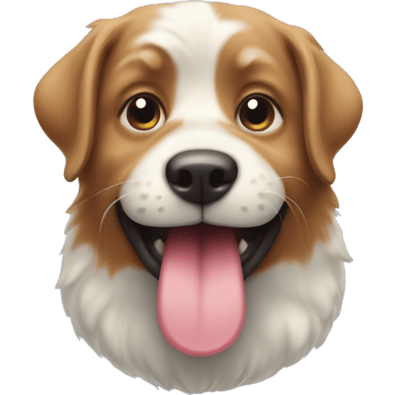 playful pet with tongue out emoji