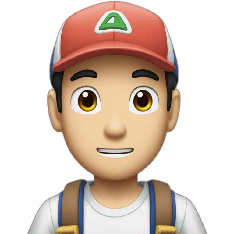 ash ketchum emoji