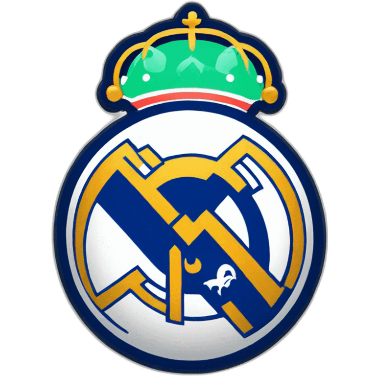 Réal Madrid logo emoji