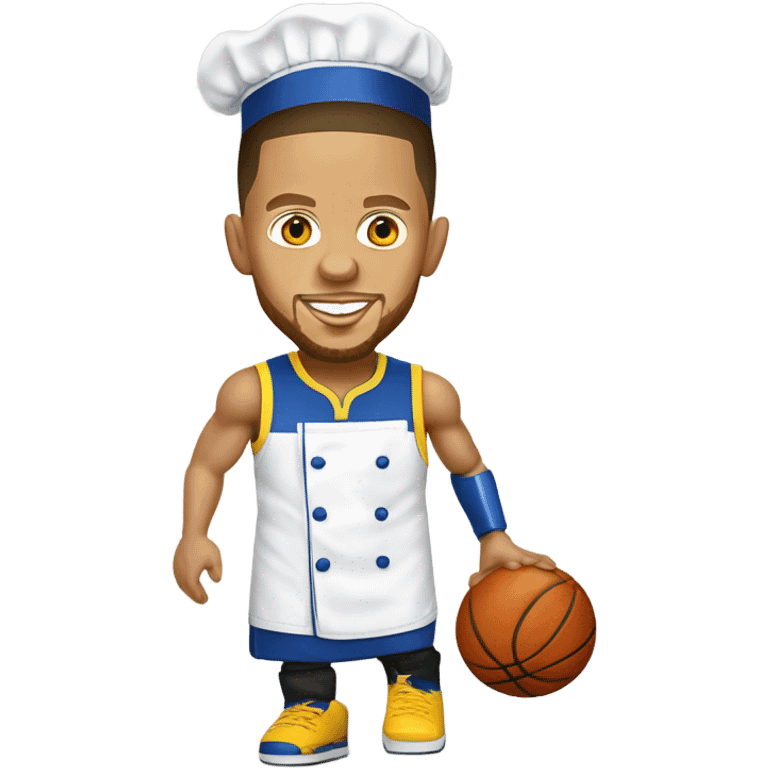 stephen curry play basketball as Chef-style Chef-costume Stephen Curry – Chef Curry  emoji