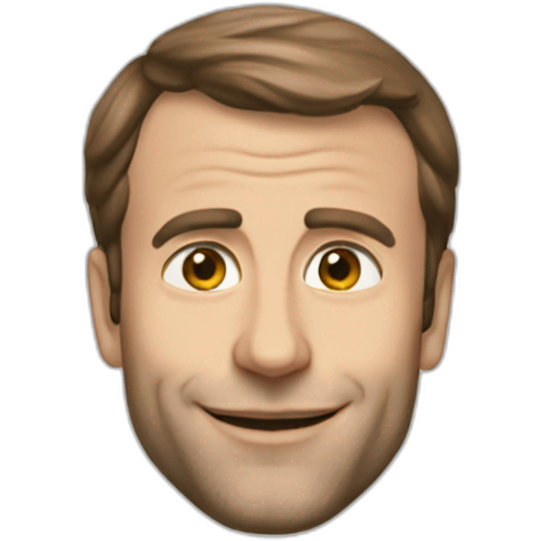 Macron love emoji