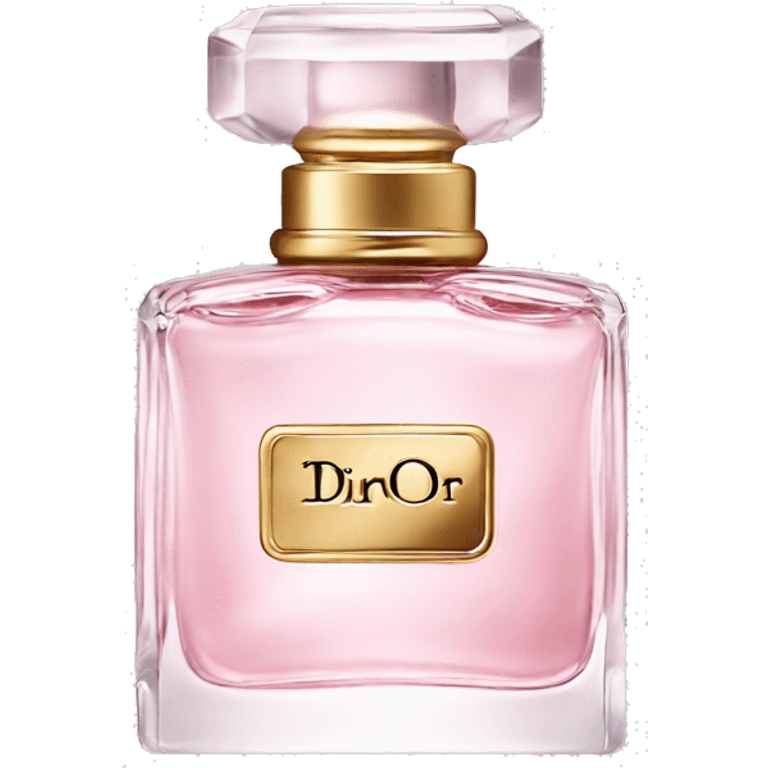 a light pink dior perfume emoji