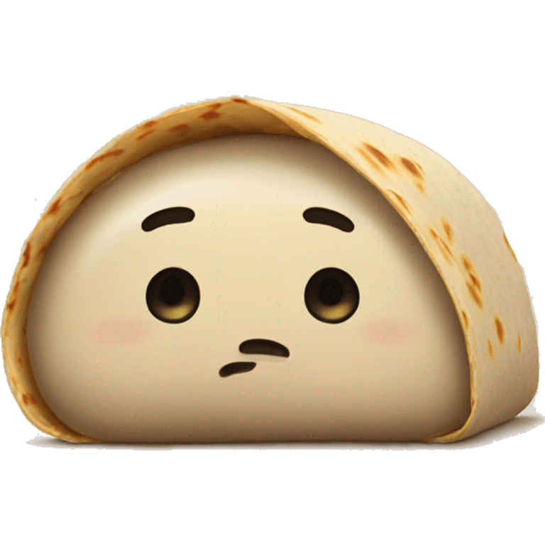 Burrito of sadness emoji