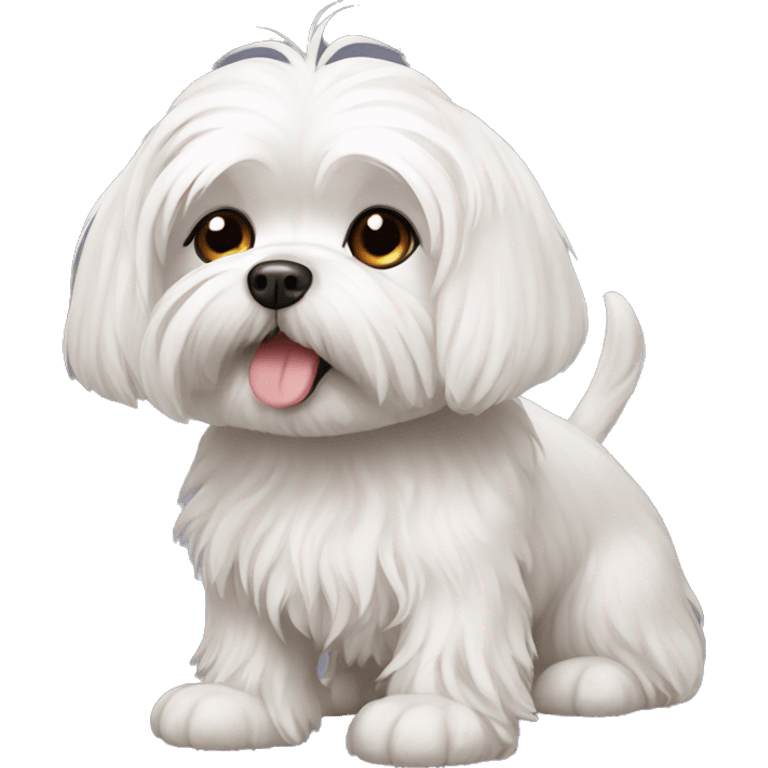 Maltese dog  emoji