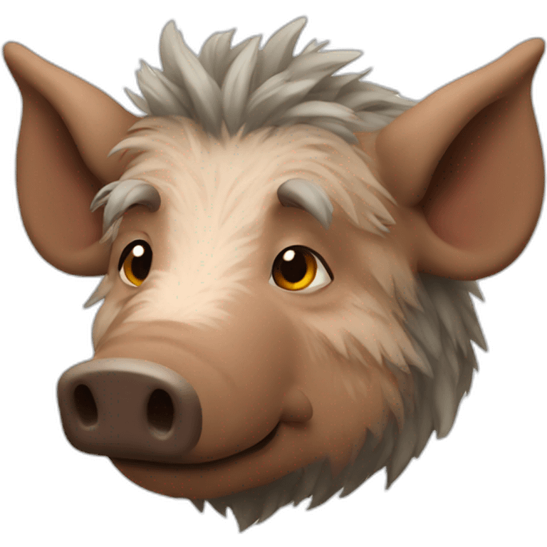 boar elderly emoji