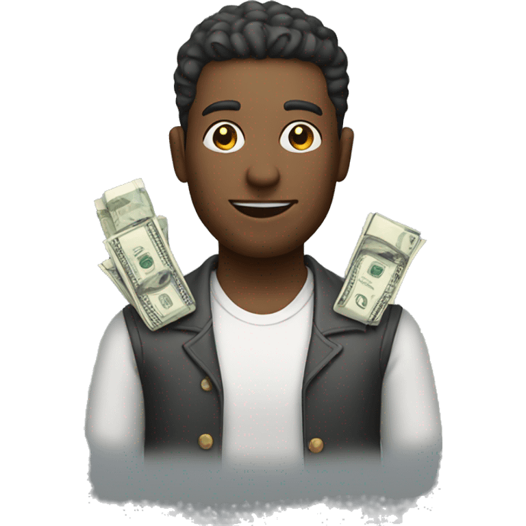 Man with money  emoji