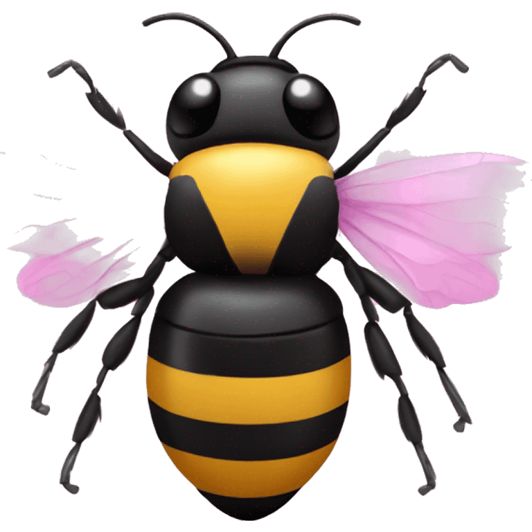 Pink bumblebee  emoji