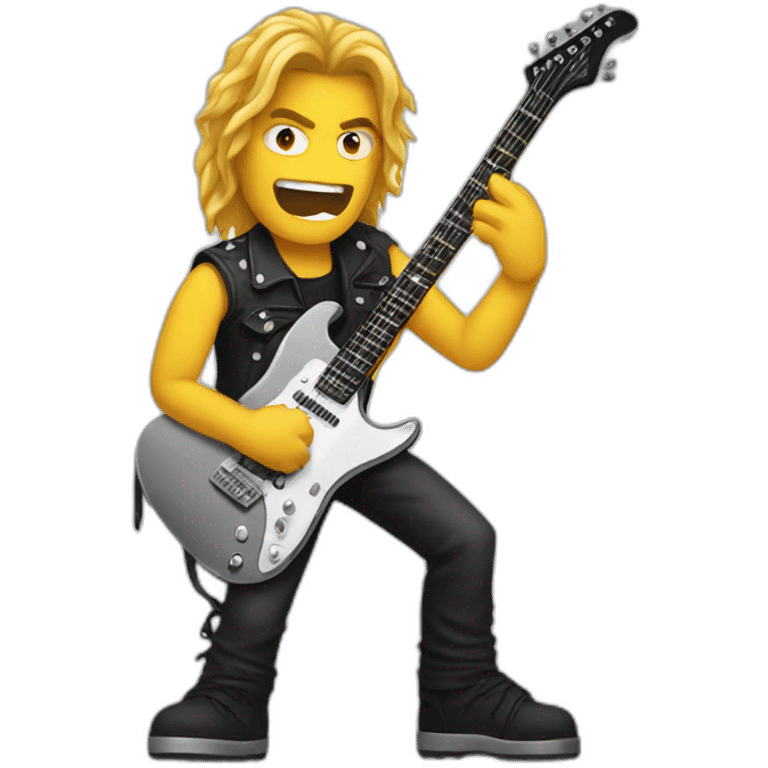 metal-guitarist emoji