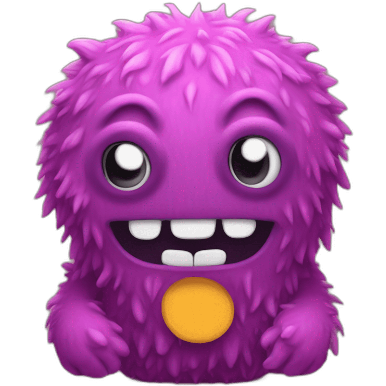 Huggy wuggy monster pluch emoji